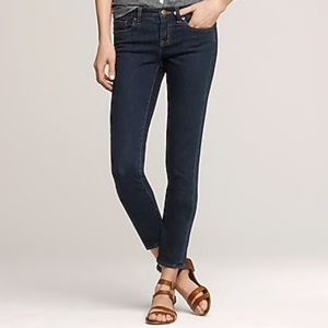 J Crew Toothpick Ankle Jean
